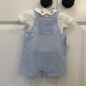 NEW WITH TAGS - Edgehill collection seersucker shortfall & shirt